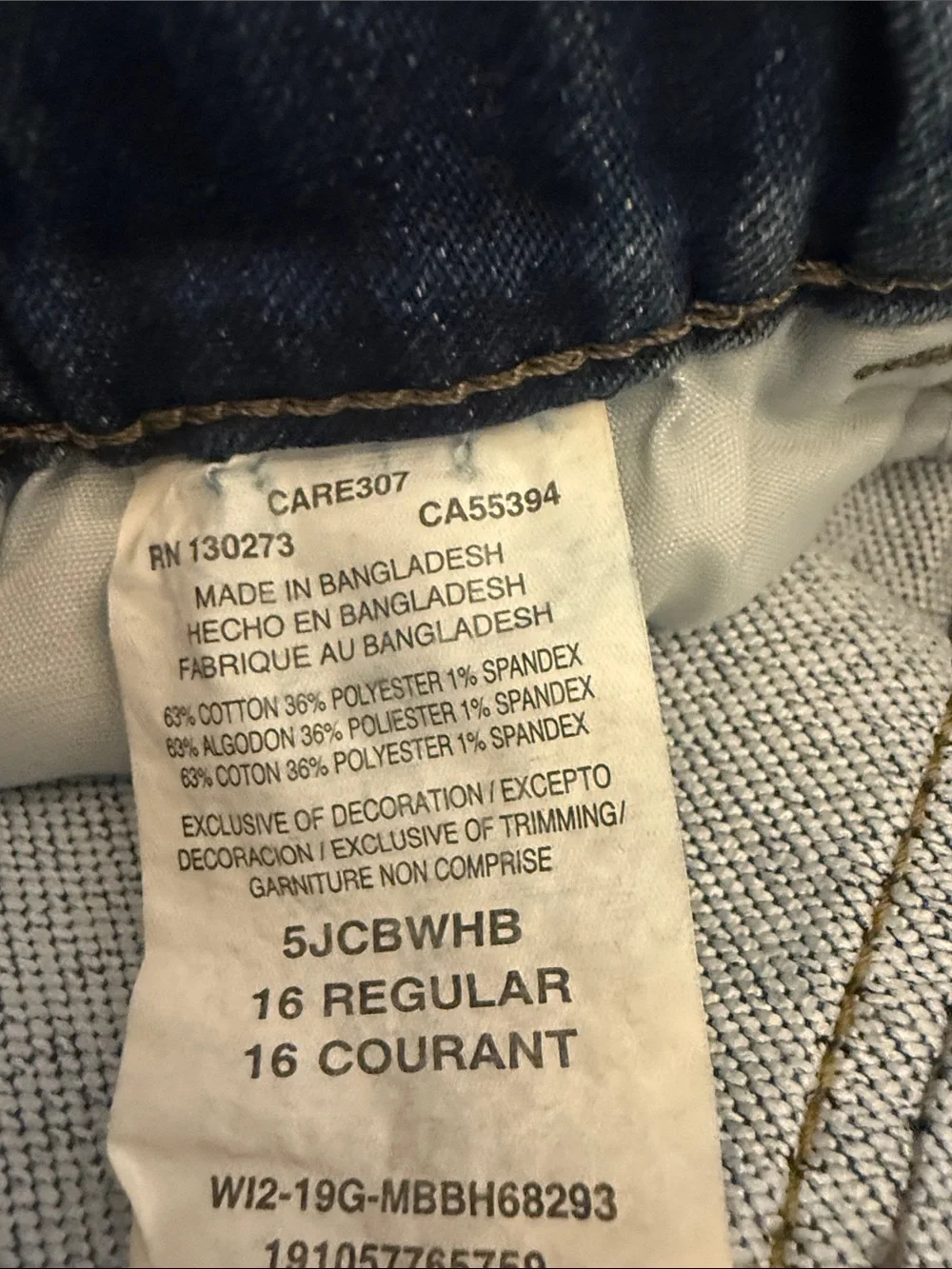 Old Navy Kids Jeans Trio - Dark Indigo and Light Blue Washes